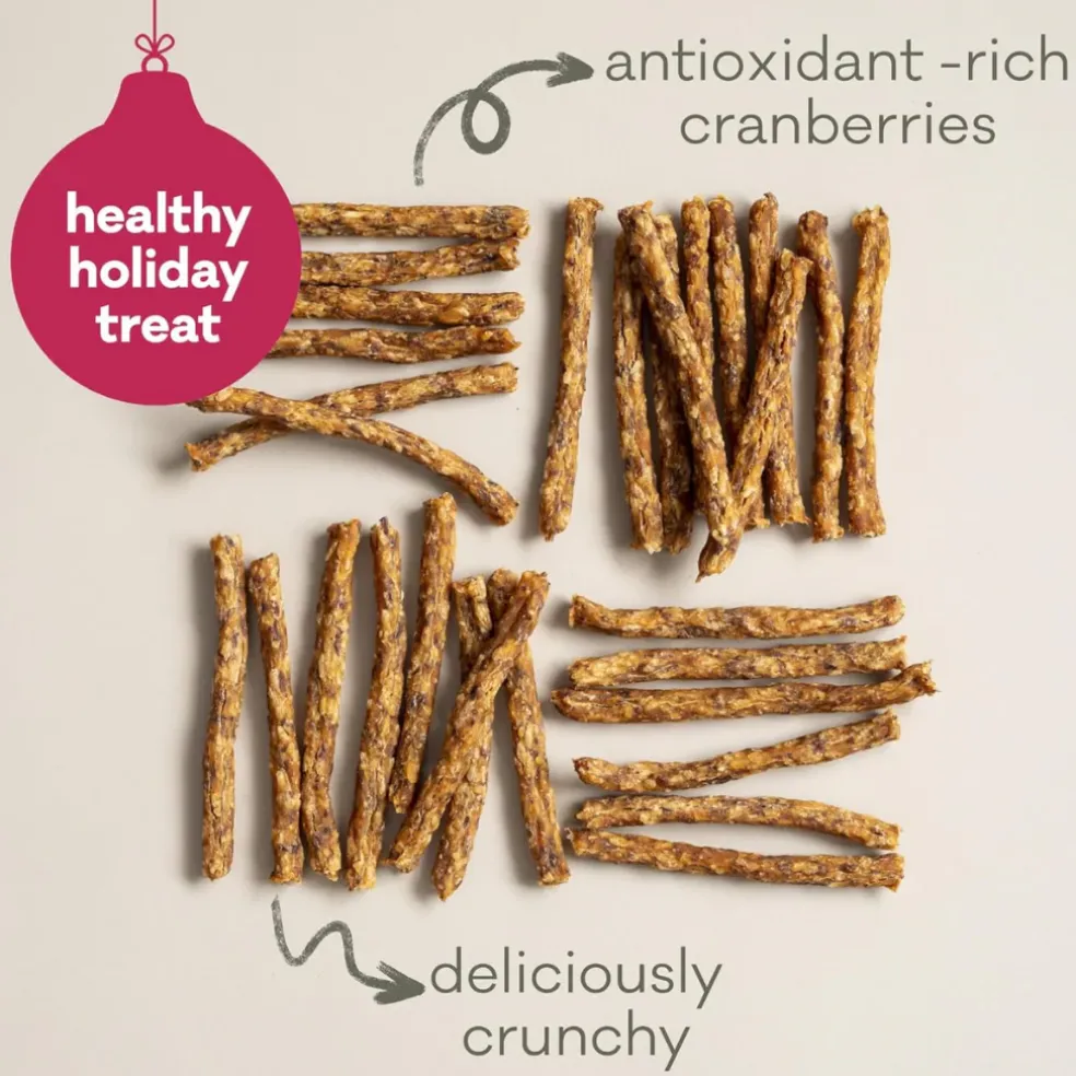 Polkadog Holiday Sugar & Spice Chicken & Cranberry Dog Treats (5 oz)