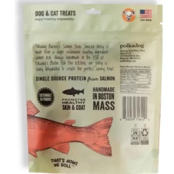 Polkadog Salmon Skins Shorties Smoked Salmon Jerky (3 oz)