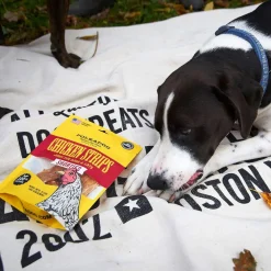 Polkadog Shorties Chicken Strips Jerky For Dogs & Cats, 3-oz