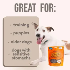 Polkadog Wonder Nuggets Soft & Chewy Bits Peanut Butter Flavor Training Treats for Dogs