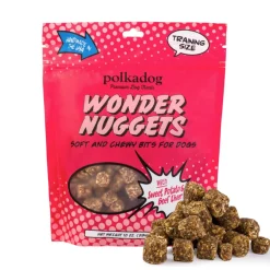 Polkadog Wonder Nuggets Sweet Potato & Beef Liver Soft & Chewy Bits for Dogs (10 oz)