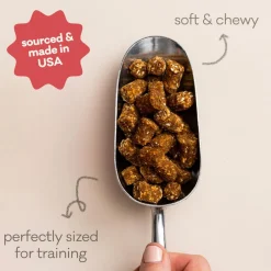 Polkadog Wonder Nuggets Sweet Potato & Beef Liver Soft & Chewy Bits for Dogs (10 oz)