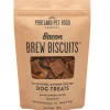 Portland Pet Food Company Bacon Brew Biscuits Dog Treats, 5-oz