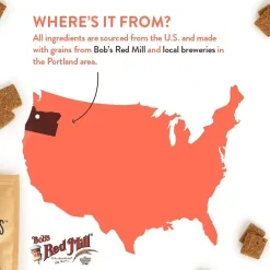 Portland Pet Food Company Beef Broth Brew Biscuits Dog Treats, 5-oz