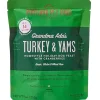 Portland Pet Food Company Grandma Ada's Turkey & Yams Homestyle Wet Dog Food Topper & Meal (9 oz x 8 puches)