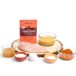 Portland Pet Food Company Luke's Chicken N' Pumpkin Homestyle Wet Cat Food (2.6 oz x 12 pouches)