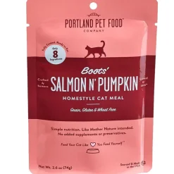 Portland Pet Food Company Luke's Salmon N' Pumpkin Homestyle Wet Cat Food (2.6-oz x 12 pouches)