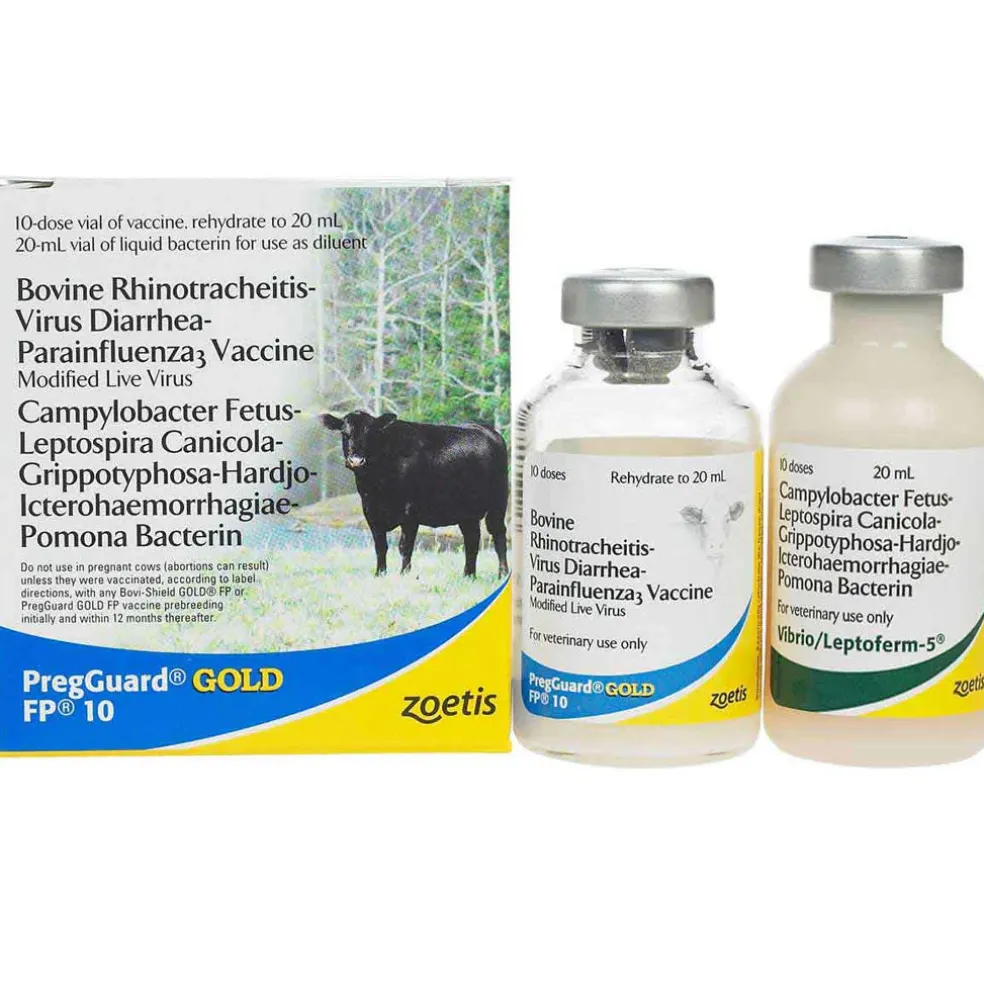 PregGuard Gold FP 10 Cattle Vaccine, 10 Doses