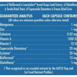 Proanthozone 50 Nutrient & Antioxidant Supplement for Large Dogs 120 capsules