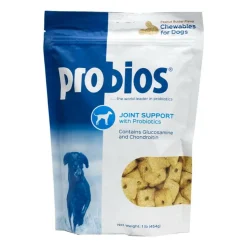 Probios Hip & Joint Support Peanut Butter Flavored Dog Treats (1 lb)