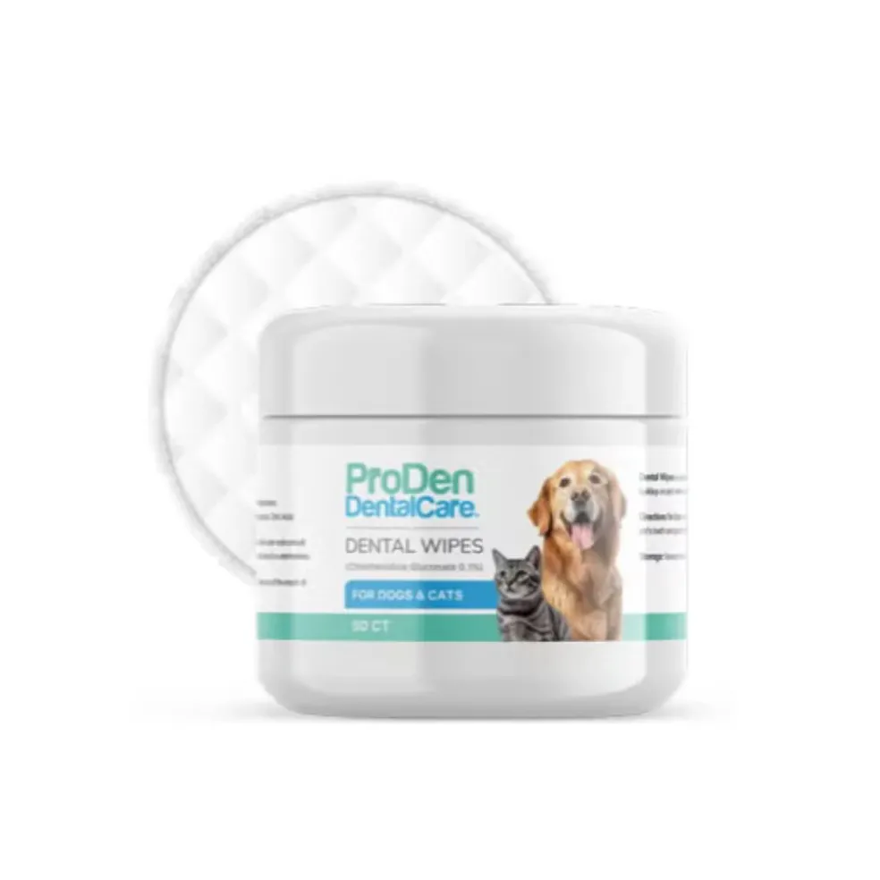 ProDen Dental Care Dental Wipes for Dogs (50 ct)