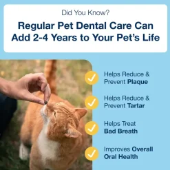 ProDen PlaqueOff Holistic Soft Bites Oral Care Sweet Potato & Chicken Flavor Dental Cat Treats, 3-oz