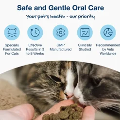 ProDen PlaqueOff Holistic Soft Bites Oral Care Sweet Potato & Chicken Flavor Dental Cat Treats, 3-oz