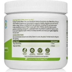 Profivex 5-Strain Probiotic Soft Chews For Dogs (60 Count)