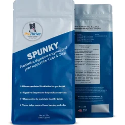 ProThrive Spunky Probiotics (Digestive Enzymes & Joint Support Supplement) for Dogs & Cats