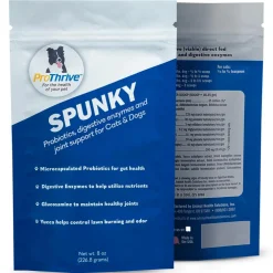 ProThrive Spunky Probiotics (Digestive Enzymes & Joint Support Supplement) for Dogs & Cats