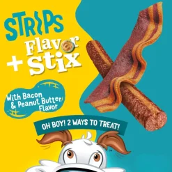 Purina Beggin' Fun Size Strips & Flavor Stix Bacon & Peanut Butter Flavor Dog Treats
