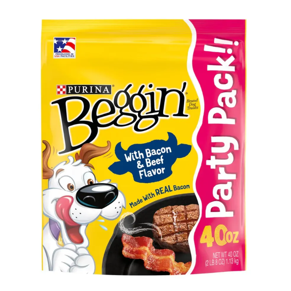 Purina Beggin' Strips Bacon & Beef Flavor Dog Treats