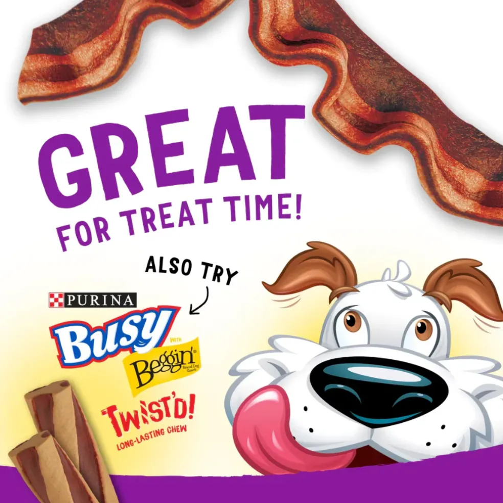 Purina Beggin' Thick Cut Hickory Smoke Flavor Dog Treats