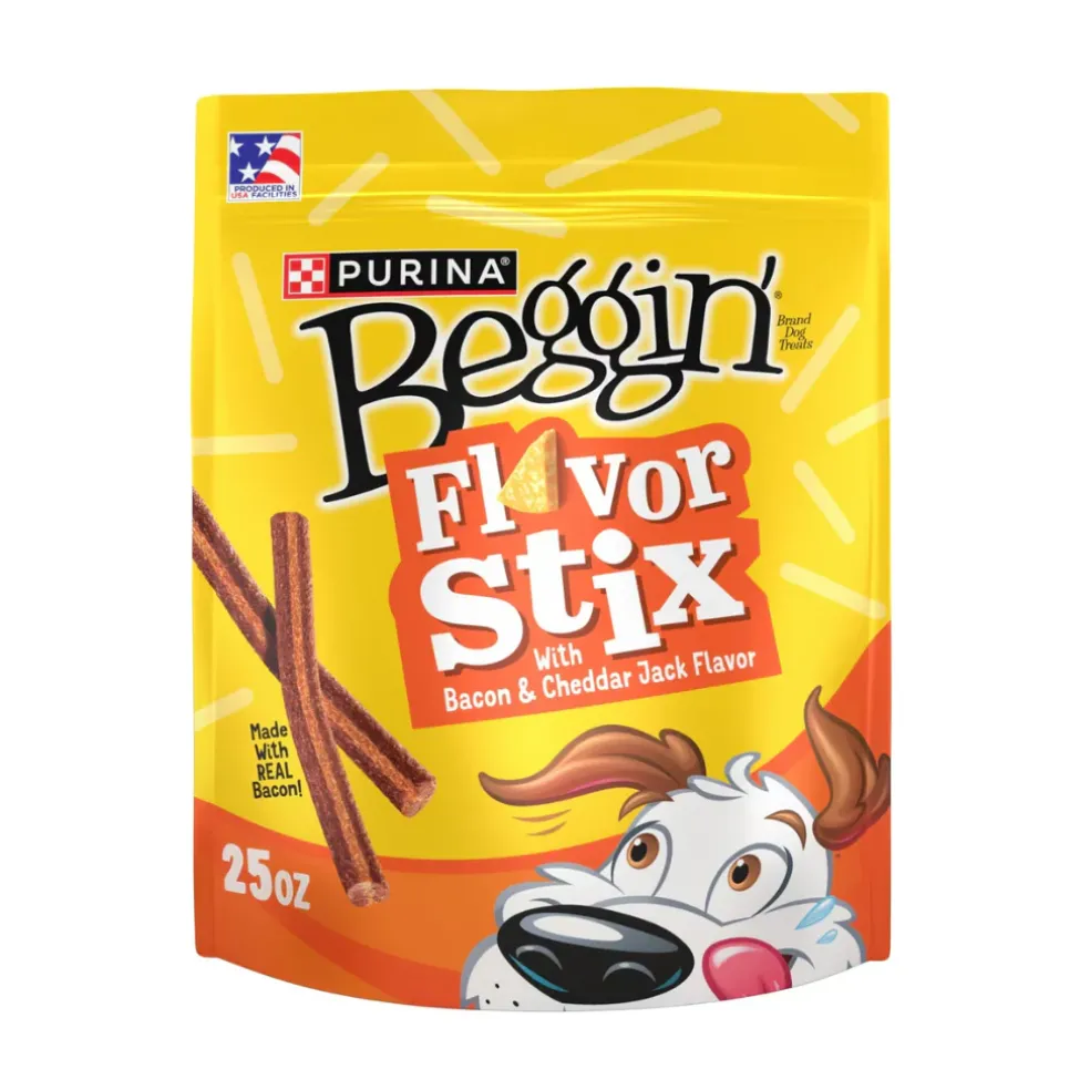 Purina Flavor Stix Bacon & Cheddar Jack Flavor Dog Treats