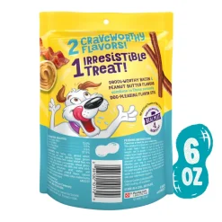 Purina Flavor Stix Bacon & Peanut Butter Dog Treats (6 oz)