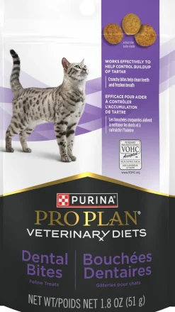 Purina Pro Plan Veterinary Dental Bites Feline Treats