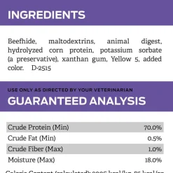 Purina Pro Plan Veterinary Diets Dental Chewz Dog Treats