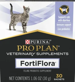 Purina Pro Plan Veterinary Supplements FortiFlora Probiotic Supplement for Cats