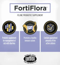 Purina Pro Plan Veterinary Supplements FortiFlora Probiotic Supplement for Cats