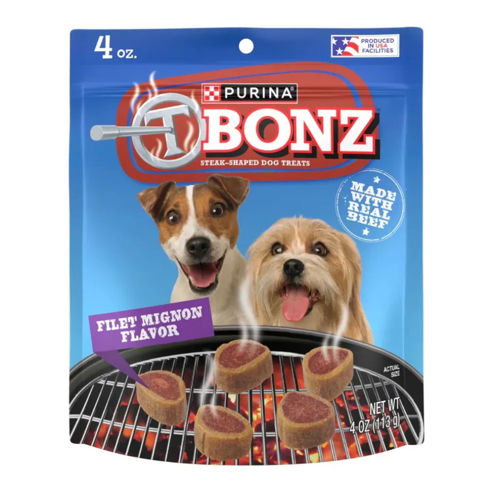 Purina TBONZ Filet Mignon Flavor Soft & Chewy Dog Treats