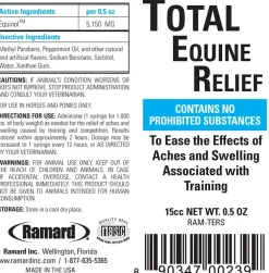 Ramard Total Equine Relief Paste (15 cc)