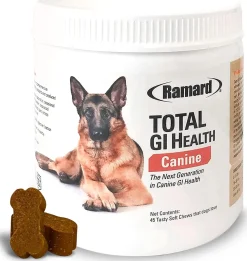 Ramard Total GI Health Supplement for Dogs (45 Soft Chews)