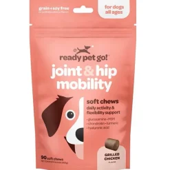 Ready Pet Go Hip & Joint Mobility Support for Dogs (90 soft chews)