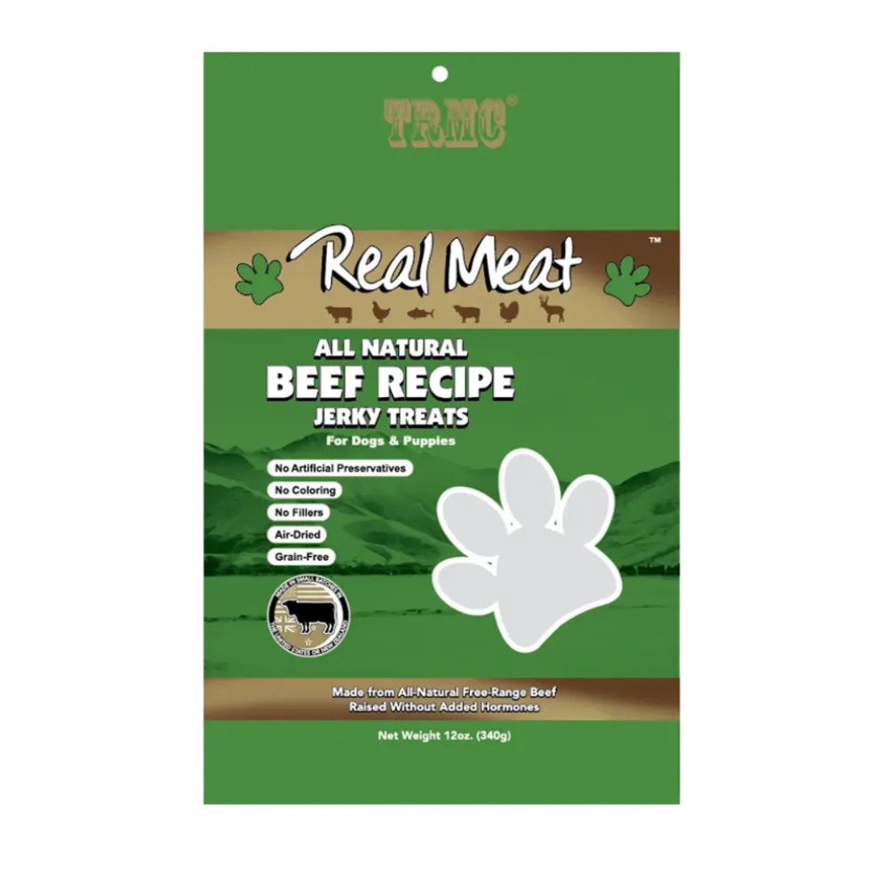 Real Meat All Natural Beef Jerky Treats for Dogs