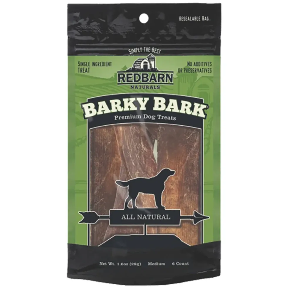 Red Barn Barky Bark Premium Dog Treats, 6-pack