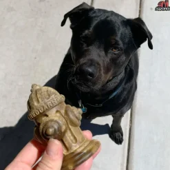 Redbarn Chew-A-Bulls Hydrant Shaped Dental Chews for Dogs