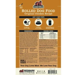 Redbarn Chicken Recipe Rolled Food For Dogs (4 lb)