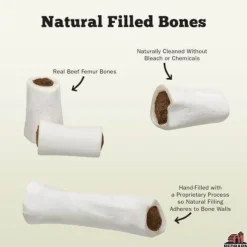 Redbarn Peanut Butter Filled Bone Dog Chew