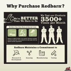 Redbarn Peanut Butter Filled Bone Dog Chew