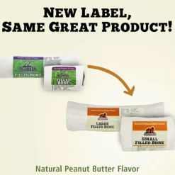 Redbarn Peanut Butter Filled Bone Dog Chew