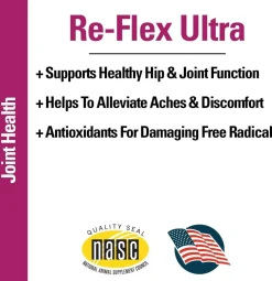Re-Flex Ultra Strength Joint Support For Dogs (120 Chew Tabs)