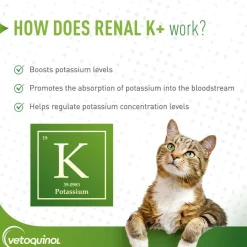 Renal K+ Gel Kidney Supplement for Cats & Dogs (5 oz)