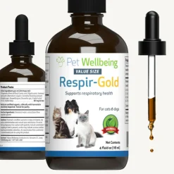 Respir-Gold - For Easy Breathing in Dogs (4 oz)