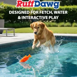 Ruff Daw Durable Floating Dog Toy, Assorted Colors