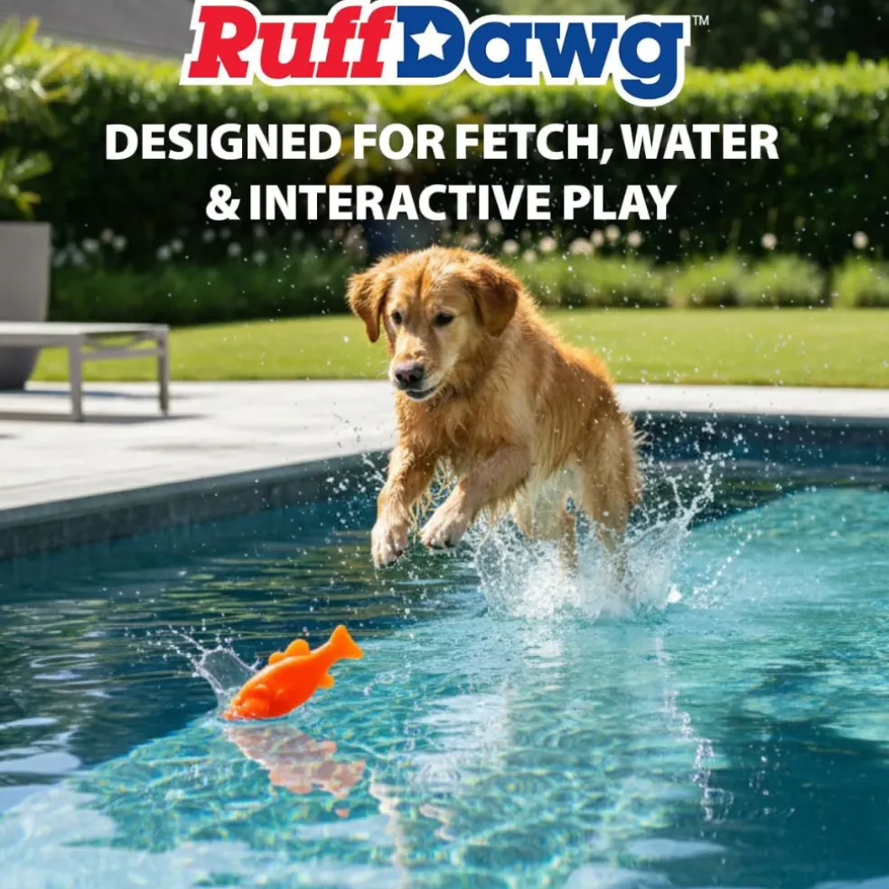Ruff Daw Durable Floating Dog Toy, Assorted Colors