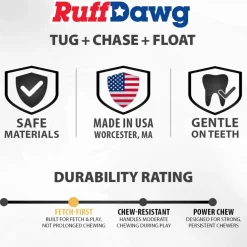 Ruff Dawg Crinkit Dog Toy, Assorted Colors