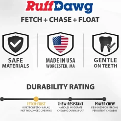 Ruff Dawg Durable Dog Toy, Assorted Colors