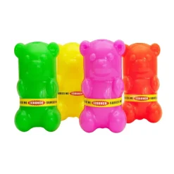 Ruff Dawg Gummy Bear Crunch Durable Dog Toy, Assorted Colors