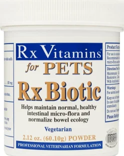 Rx Biotic Powder Digestive Supplement for Cats & Dogs