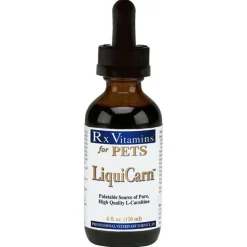 Rx Vitamins LiquiCarn Heart Supplement for Dogs and Cats (4 oz)